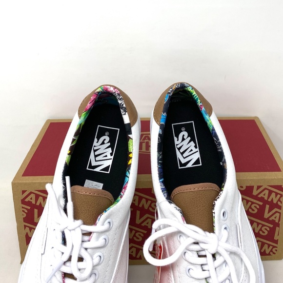 VANS ERA 59 C&L Multi Floral White Men’s Low Top Canvas Shoes Size VN0A38FSVPD - Picture 3 of 7